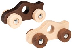 Goki Holz-Rennauto - nachhaltiges Spielzeug für Kleinkinder