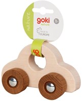 Goki Holzfahrzeuge - Handauto nature Spielzeugauto-2