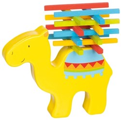 Goki Balance Spiel - Holz Kamel Stapelspiel für Kinder