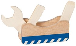 Goki Holz Multi-Tool 3 in 1 Spielzeug Werkzeug FSC