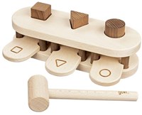 Goki Holz Hammerbank pädagogisches Spielzeug für Kleinkinder