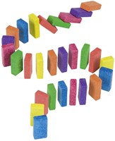 Goki Domino Spielstein Spielzeug mehrfarbig Lernspiel