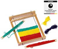 Goki Holz Webrahmen - kreatives Bastelspielzeug für Kinder