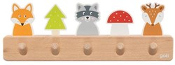 Goki Garderobe - Waldfreunde Kinderzimmer Dekoration Garderobe