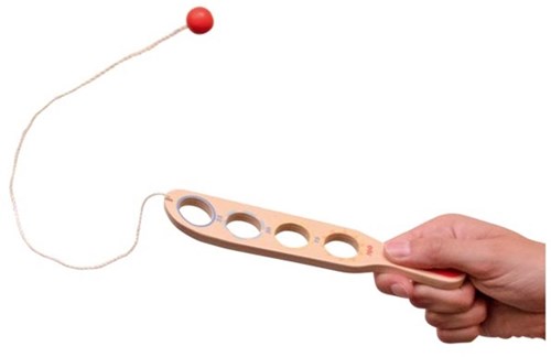 Goki Fangspiel Holzspielzeug - Ball fangen Spiel-2