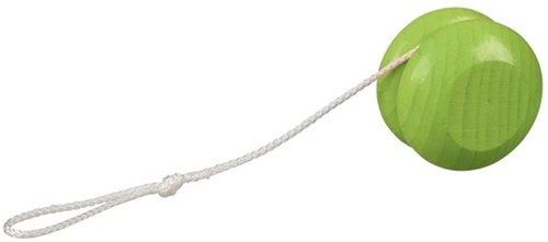 Goki Holz-Yoyo Spielzeug - grün Ø 5cm klassisch