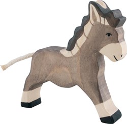 Holztiger Holz Esel Spielfigur - nachhaltiges Spielzeug Tier