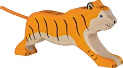 Holztiger Holz Tiger Spielfigur - handgefertigtes und sicheres Spielzeug
