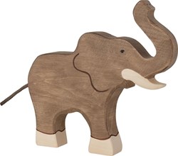 Holztiger Holz Elefant Spielfigur - handgefertigtes nachhaltiges Spielzeug