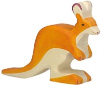Holztiger Holz Känguru Spielfigur - nachhaltiges Spielzeug