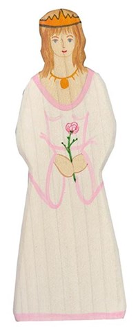 Holztiger Holz Prinzessin Spielfigur - nachhaltiges Spielzeug Prinzessinnen