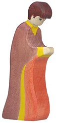 Holztiger Holz Weihnachtsfigur Josef - handgefertigte Spielfigur