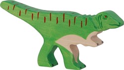 Holztiger Holz Dinosaurier Allosaurus Spielfigur - nachhaltiges Spielzeug