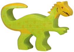 Holztiger Holz Dinosaurier Oviraptor Spielfigur nachhaltiges Spielzeug