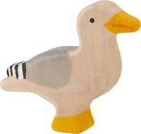 Holztiger Holz Möwe Spielfigur - handgefertigtes und nachhaltiges Spielzeug