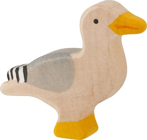 Holztiger Holz Möwe Spielfigur - handgefertigtes und nachhaltiges Spielzeug