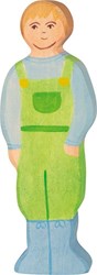 Holztiger Holz Bauernhof Spielfigur Bauer - handgefertigt und nachhaltig