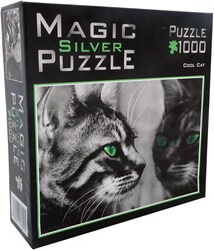 MIC Puzzle Silverline Cool Cat 1000 Teile - Erwachsenenpuzzle