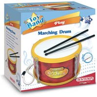 Bontempi Spielzeug Trommel rot mit Schultergurt und Drumsticks - Musikinstrument für Kinder-3
