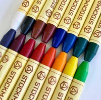 Stockmar Wachsmalstifte Set 16 Farben Bienenwachs Kreativ Zeichnen-2