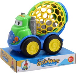 Oball Zementwagen Spielzeugauto Go Grippers mit Bausteinen für Kinder