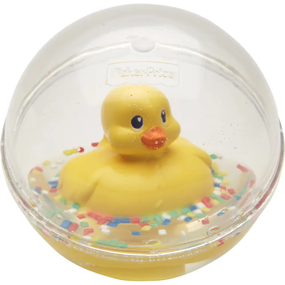 Mattel Fisher-Price Wasserball Ente Badespielzeug Baby gelb