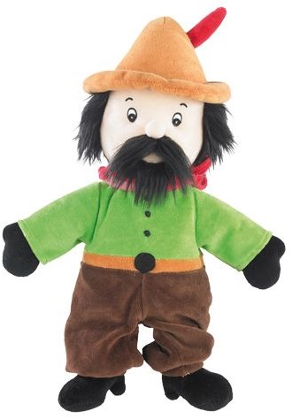 Beleduc Handpuppe Bandit Ramon Puppentheaterpuppe mehrfarbig Spielzeug