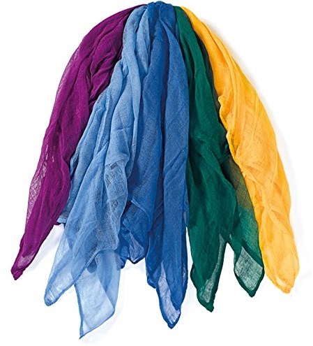 Ostheimer Dekoration - Weihnachtsdekorations-Tücher Set Textil 5 Stück
