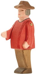 Ostheimer Holz Bauer Spielfigur handgefertigt pädagogisch
