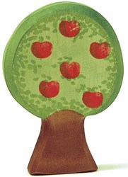 Ostheimer Holz Apfelbaum Spielzeug dekorativ grün