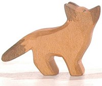 Ostheimer Deutscher Schäferhund klein Holzspielzeug Figur