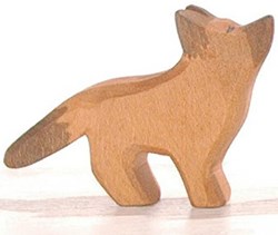 Ostheimer Deutscher Schäferhund klein Holzspielzeug Figur