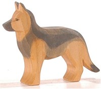 Ostheimer Holz Deutscher Schäferhund Spielfigur handgefertigt FSC