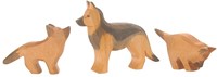 Ostheimer Holz Deutscher Schäferhund Spielfigur handgefertigt FSC-2