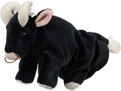 Beleduc Handpuppe Stier - Bauernhof Tier Spielzeug Puppe