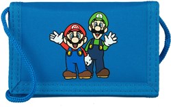 Super Mario Geldbörse für Kinder - bunte Klettverschluss Geldbörse