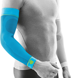 Bauerfeind Sports Kompressions-Arm Sleeves M lang Rivera - 1 Paar