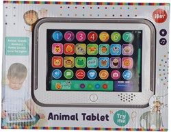 Preskool Spielzeug Tablet Tiere mit Geräuschen und Lichteffekten für Kinder