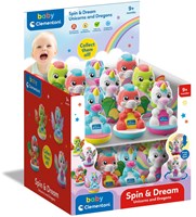 Clementoni Baby Kreisel Einhorn und Drache - buntes Kleinkindspielzeug-2