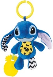 Clementoni Stitch Baby Plüsch - sensorisches Spielzeug blau