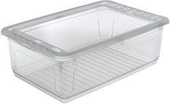 Keeeper Aufbewahrungsbox transparent 30 Liter - stabile Kunststoffbox