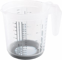 Keeeper Messbecher Kunststoff 1 Liter - Nordic grey Küchenzubehör