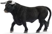 Schleich Bauernhof - Schwarzer Stier 13875 Spielfigur Spielzeug-3
