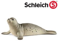 Schleich Wild Life Seehund Spielfigur 11,5 cm Kunststoff weiß