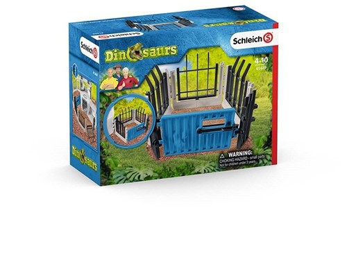 Schleich Dinosaurier Zaun Erweiterungsset - Spielzeug für Kinder-3
