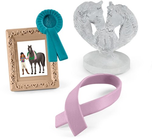 Schleich Turnier Zubehör Horse Club - Spielset für Kinder