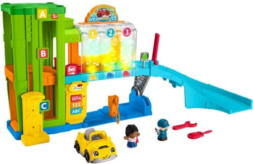 Fisher-Price Little People Garage - Interaktive Spielzeuggarage Autos-3