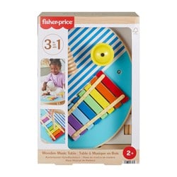 Mattel Holz Musikspielzeug Tisch - Fisher-Price - FSC Holz - Musik