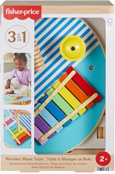 FISHER-PRICE WOODEN MUSIC TABLE