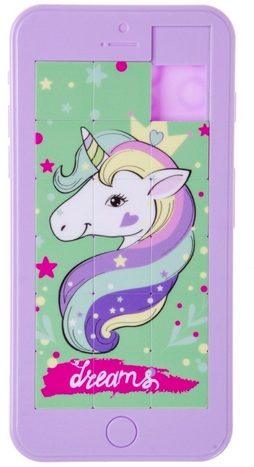 24 Schiebepuzzle Einhorn 7129